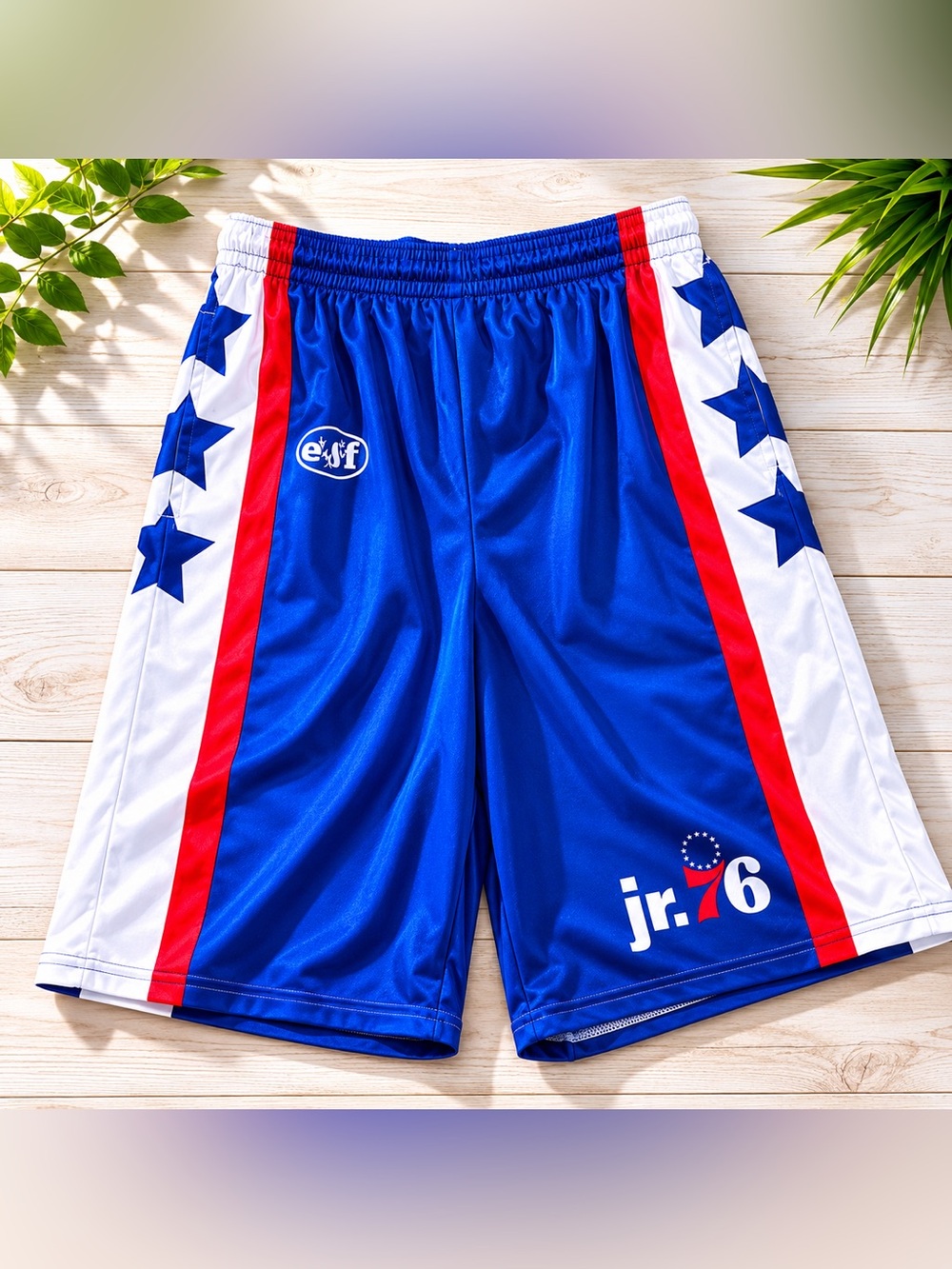 Holloway Jr Philadelphia 76ers Icon Edition Basketball Shorts Adult Small NWOT